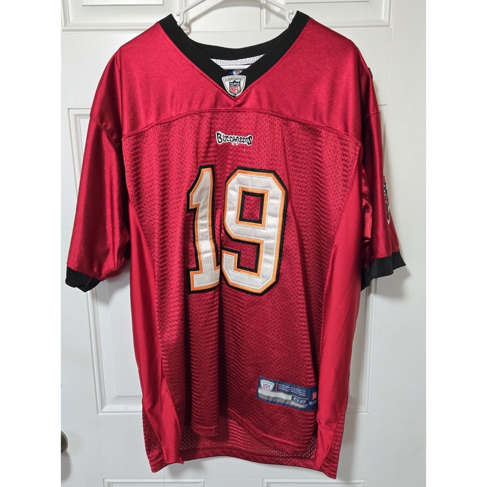 Tampa Bay Buccaneers Jersey #19 Mike Williams Reebok On Field Size 52 L/XL Red